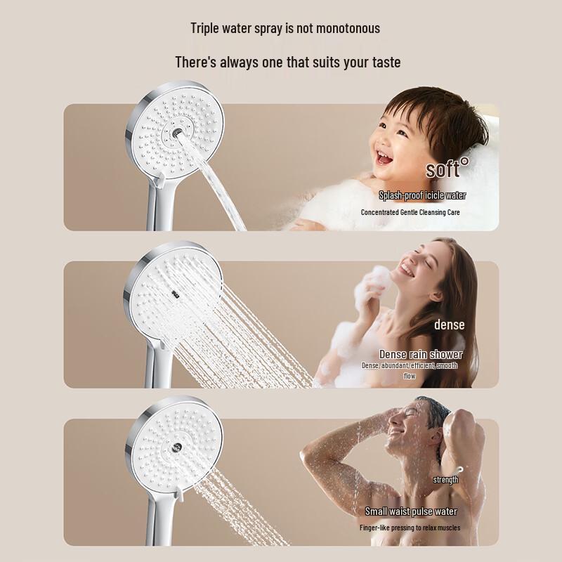 ARROW 4-Function Shower System with Piano Key Controls