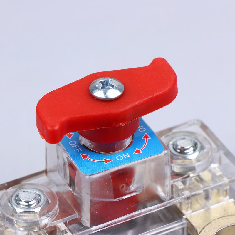 Car Battery Cut Off Switch Disconnect Automatic Circuit Breaker Anti-Leakage Switch Isolator For Cars Truck 12V/24V 1Pc