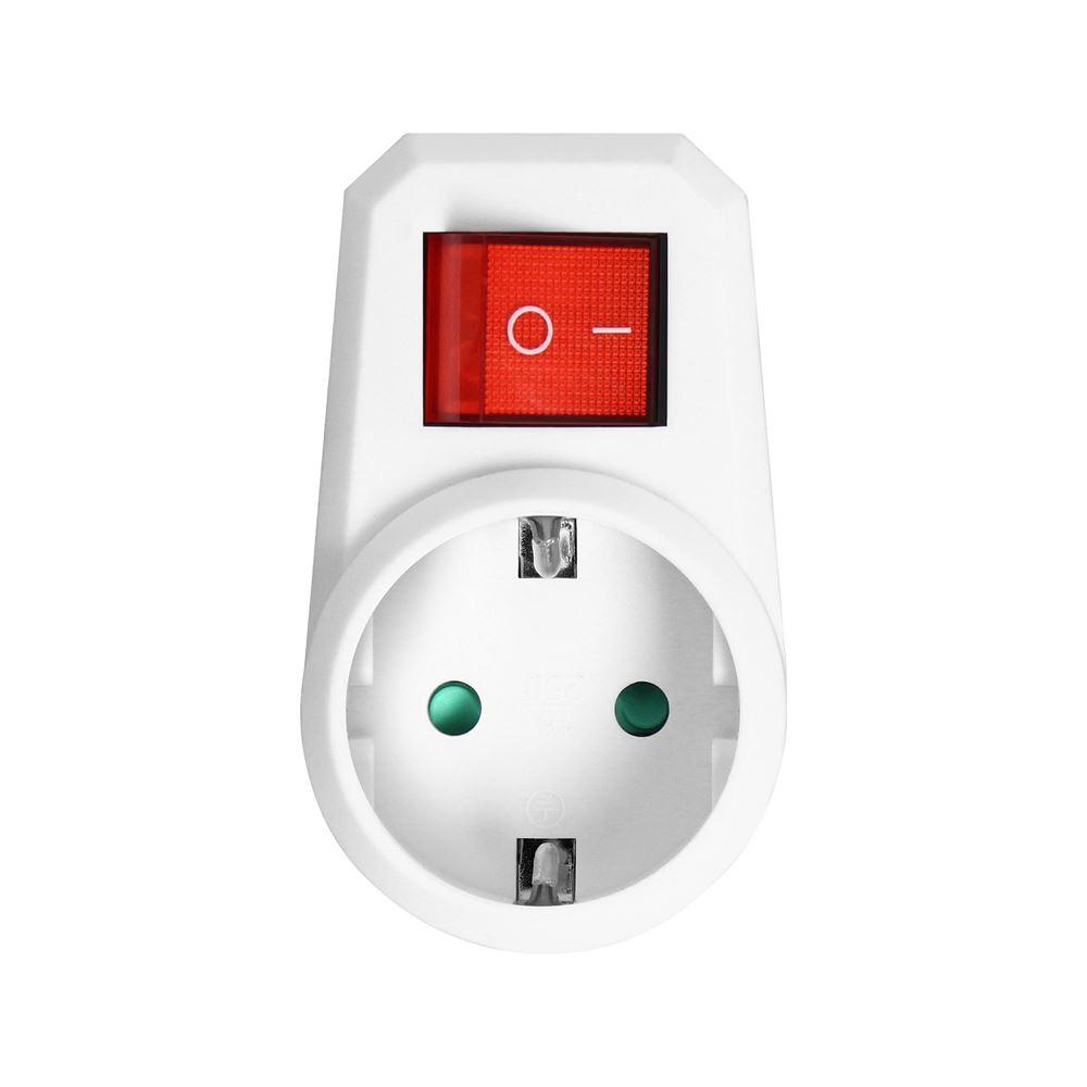 Multipresa 2P+T Con Interruttore Or-Ae-13188(Gs) Schuko