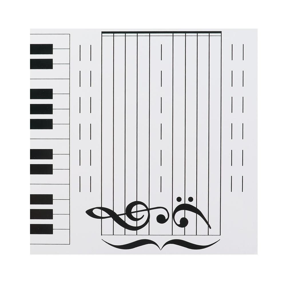 Whiteboard für Musiknoten Magnetisches Notenlese-Board Musik-Lehrtafel Für Klavierlehrer