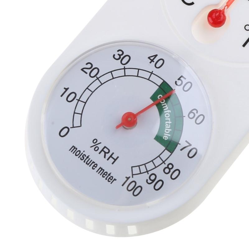 Outdoor/Indoor Thermometer Hygrometer Humidity Meter Thermometers Temperature Humidity Gauge Meter for W/ Celsius/Fahren