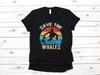 Save The Whales T-Shirt, Killer Whales, Toddler Tee, Ocean Protect Whales, Tank Top, T-shirt, T-shirt,T-shirt, Kids Tee Apparel Gift