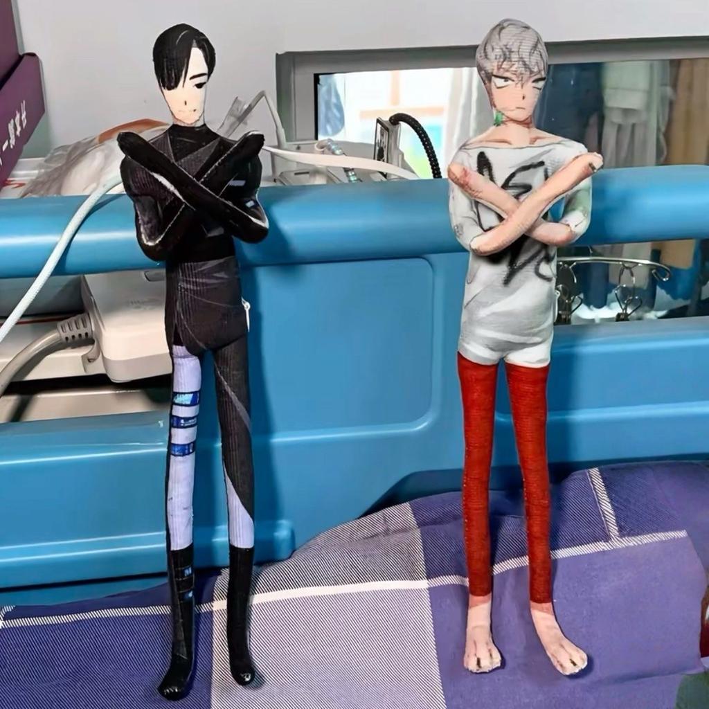 Anime Alien Stage Ivan Till Cosplay Doll Stuffed Dolls Funny Abstract Twistable Shape Room Decoration Figure Accessories