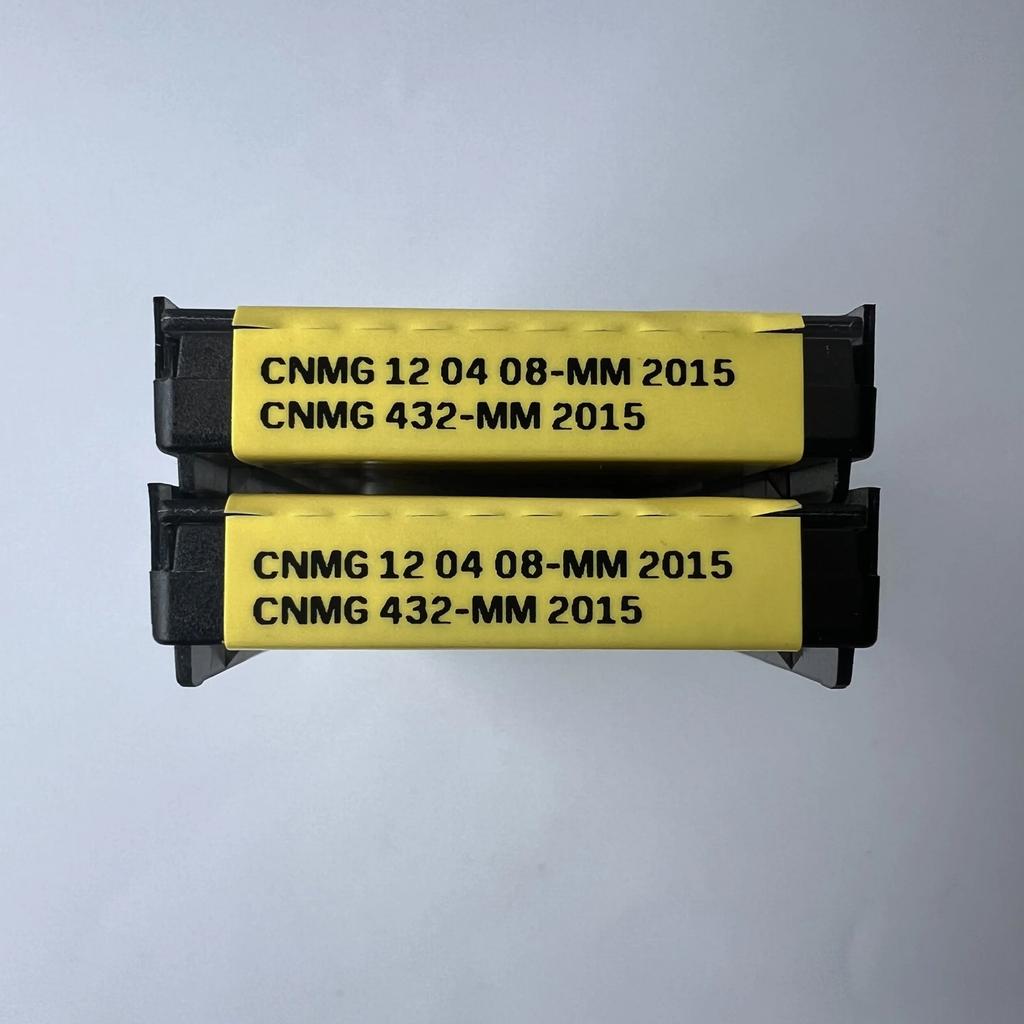 Sandvik / CNMG120408-MM 2015 / Industrial Indexable Carbide Inserts 10 Pcs