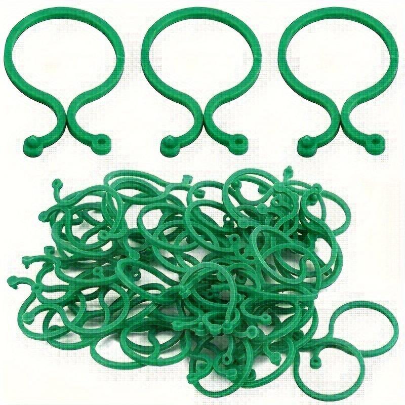 Gardening Figure-8 Buckle Plant Fixing Clips for Vegetables, Fruits, and Vines