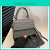 Texture Single Stone Shoulder Crossbody Bag Solid Color Handbag Women Gifts