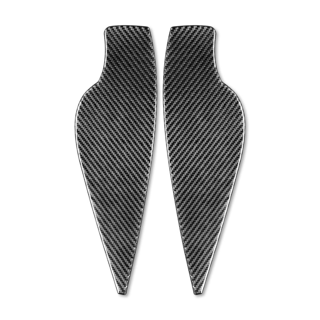 For Alfa Romeo Stelvio 2016- Carbon Fiber Dashboard Both Sides Front Slot Panel Interior Car Accessories Cover Trim Sticker