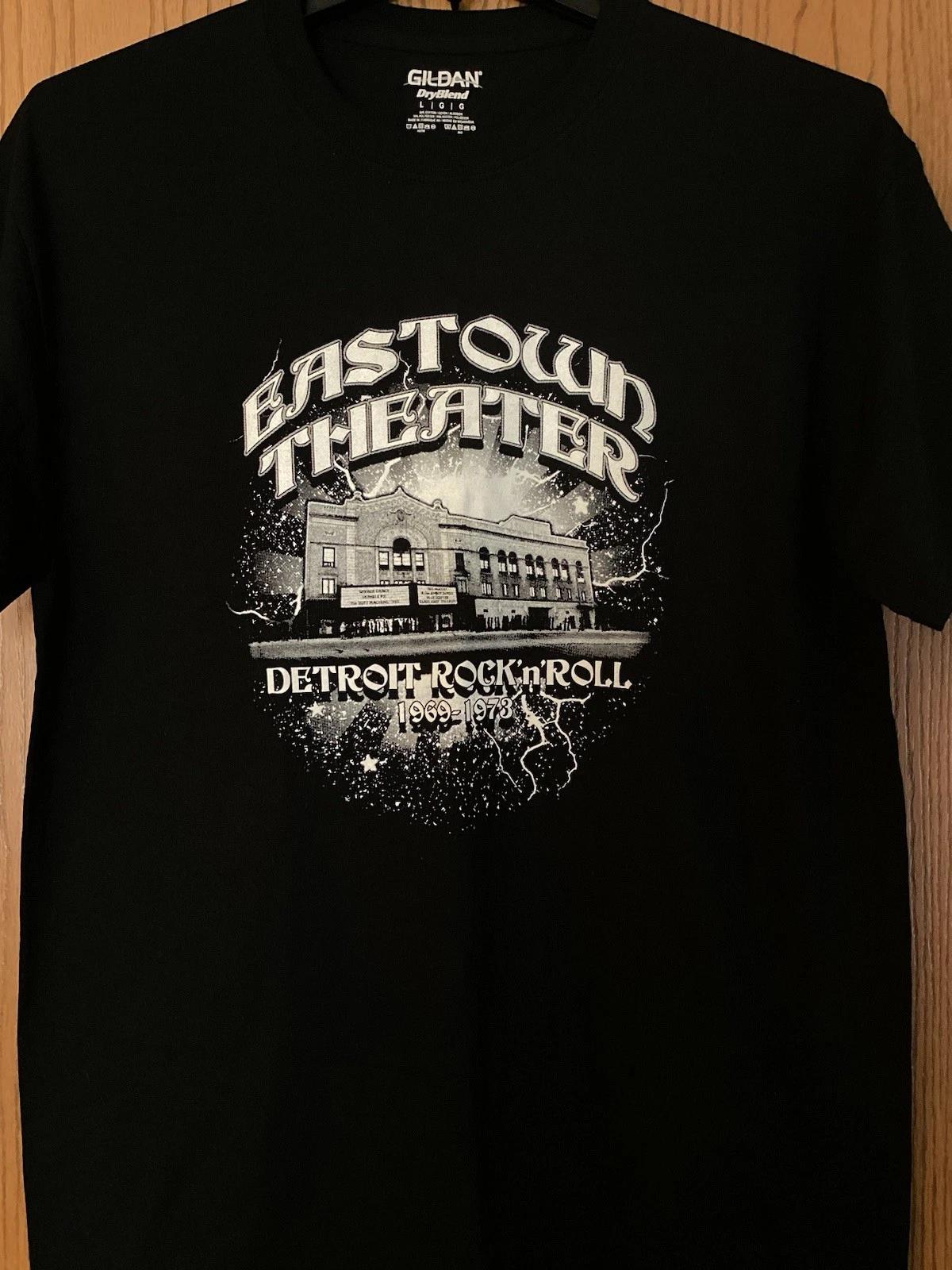 Eastown Theater - Detroit Rock N Roll 1969-1973 - Black Shirt - L 4XL