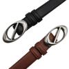 Women's Genuine Leather Belt Simple Belt Jeans Fashionable and Versatile Summer Fashion Soft Cowhide for Girls