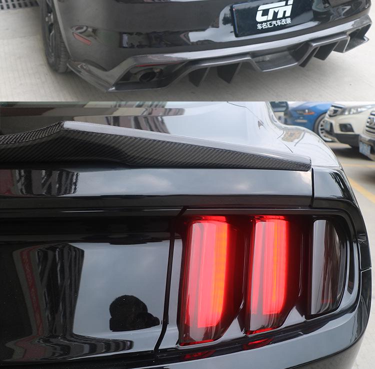 15-23 Ford Mustang Smoked Honeycomb Taillight Cover Sticker