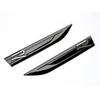 2Pcs for Volkswagen VW R RLINE Polo Golf Jetta Beetle Tiguan Touran Passat T-Roc CC Car Side Fender Strip Sticker Modification