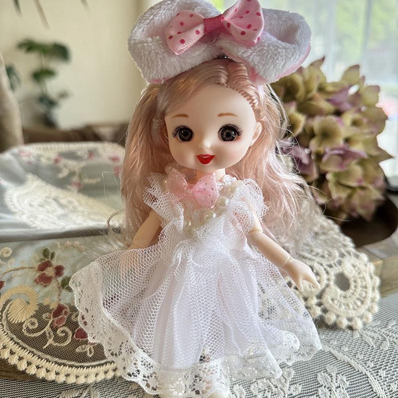 Cute Princess Lolita Doll Set Children Girls Dress Up Play Toy Gift Box