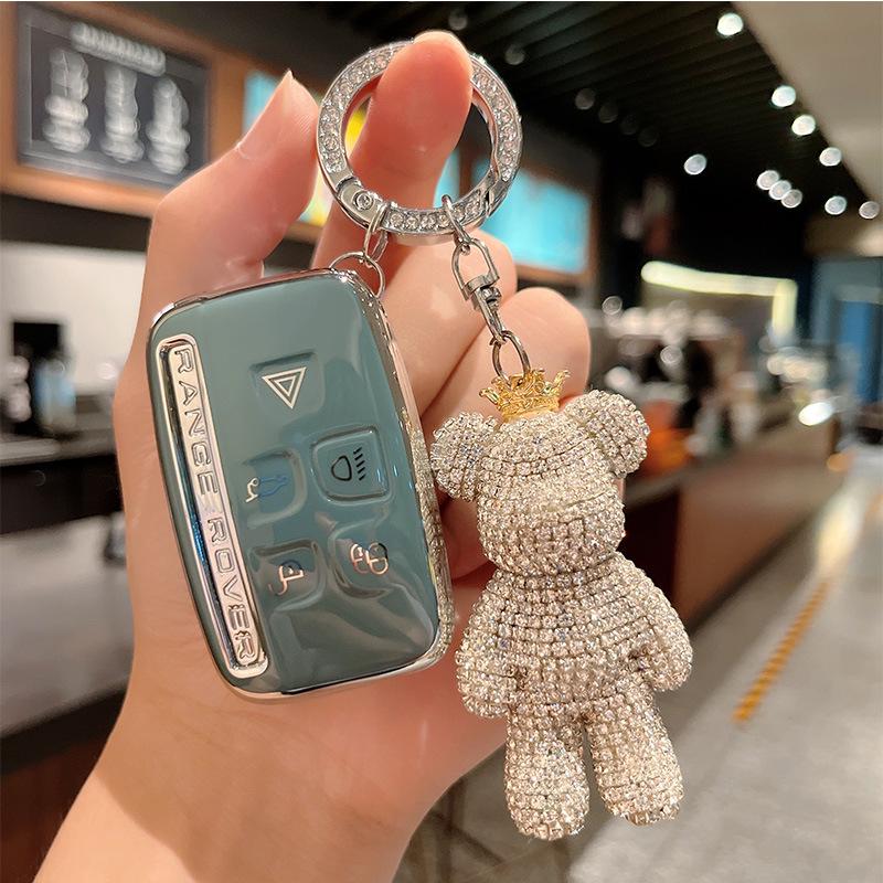 Premium Jaguar Key Case for XEL, XFL, F-Pace, I-Pace, F-Type, and XJ