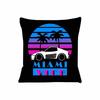 Cushion Cover for Sofa Miami Vice Pillow Case Cover Seat Car Throw Pillowcase 45X45cm For Home Decorative SJ603