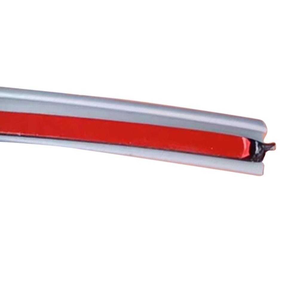 Bumper Lip Side Skirt Car Edge Trim T-Type Rubber Sealing Strip