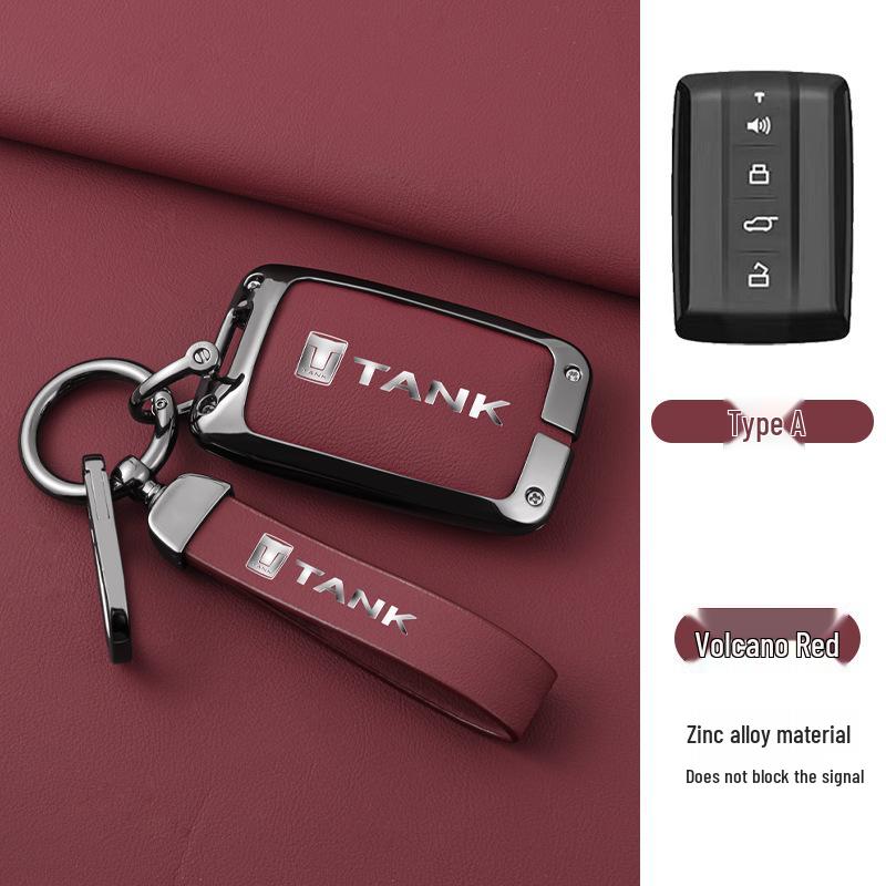 Tank 300/500 City Key Cover 2.0: High-End Car Pendant & Buckle Collection
