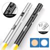 Dual Light Source Pupil Pen Oral Penlight Led Flashlight With Digital Display Screen Mini Medical Handy Usb Rechargeable