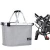 Aluminum Alloy Pet Portable Basket Waterproof Puppy Dog Cat Bicycle Carrier Outdoor Riding Mascotas Accessories for Small Dogs