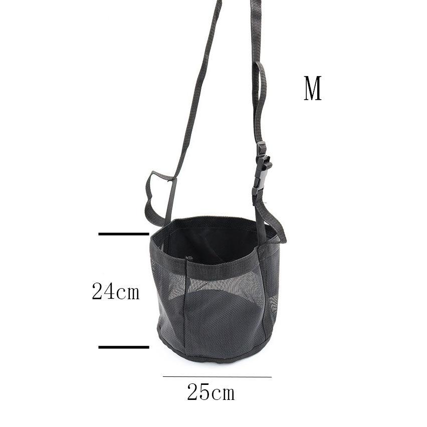 Pferd, Heufütterbeutel, verstellbare Halsaufhängung, Outdoor, Langsamfütterung, Pferdeheubag, praktisch, Rinder-, Schaf- und Pferdeheubag