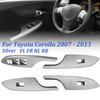1PC Power Electric Window Lift Control Switch Panel Cover Frame For Toyota Corolla 2007 2008 2009 2010 2011 2012 2013 For LHD