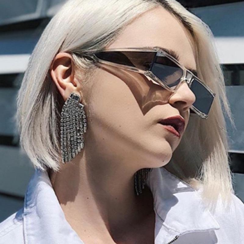 1PC Square small frame glasses new fashionable sunglasses UV protection for women street photography