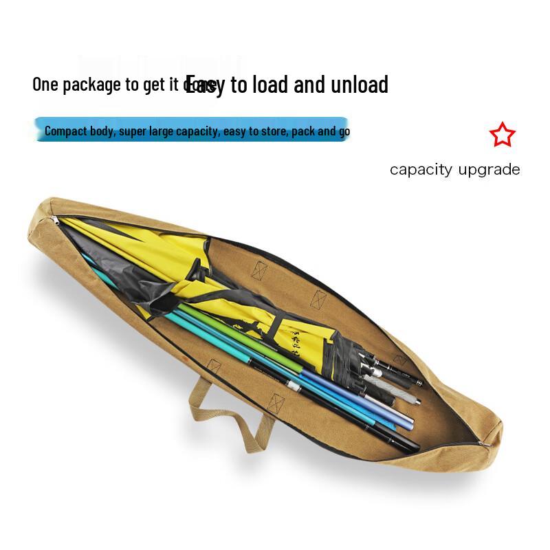 Durable Canvas Fishing Tackle Storage Bag