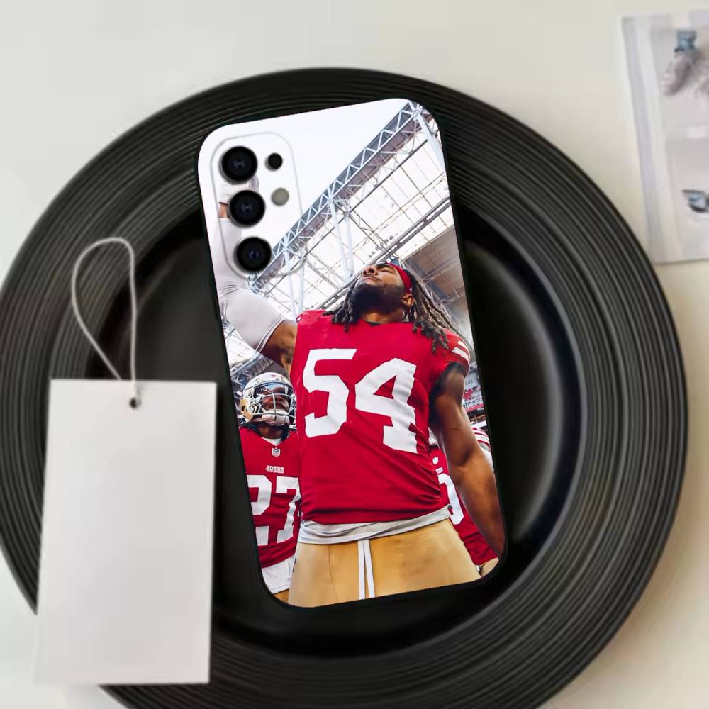 Fred Warner  Phone Case For Samsung S25,S24,S21,S22,S23,S30,Ultra,S20,Plus,Fe,Soft Silicone Black Cover