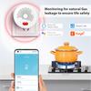 Bseed Zigbee Natural Gas Sensor Combustible Household Smart LPG Gas Alarm Detector Leakage Sensor Fire Safety Smart Home