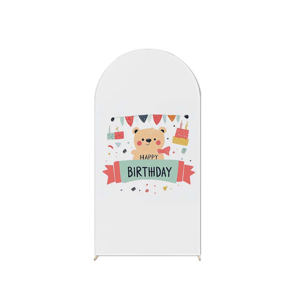 Photography Background Cloth for U-Shaped Stand - Semi-circular Cover for Birthday Parties 1.6ft*3.9ft