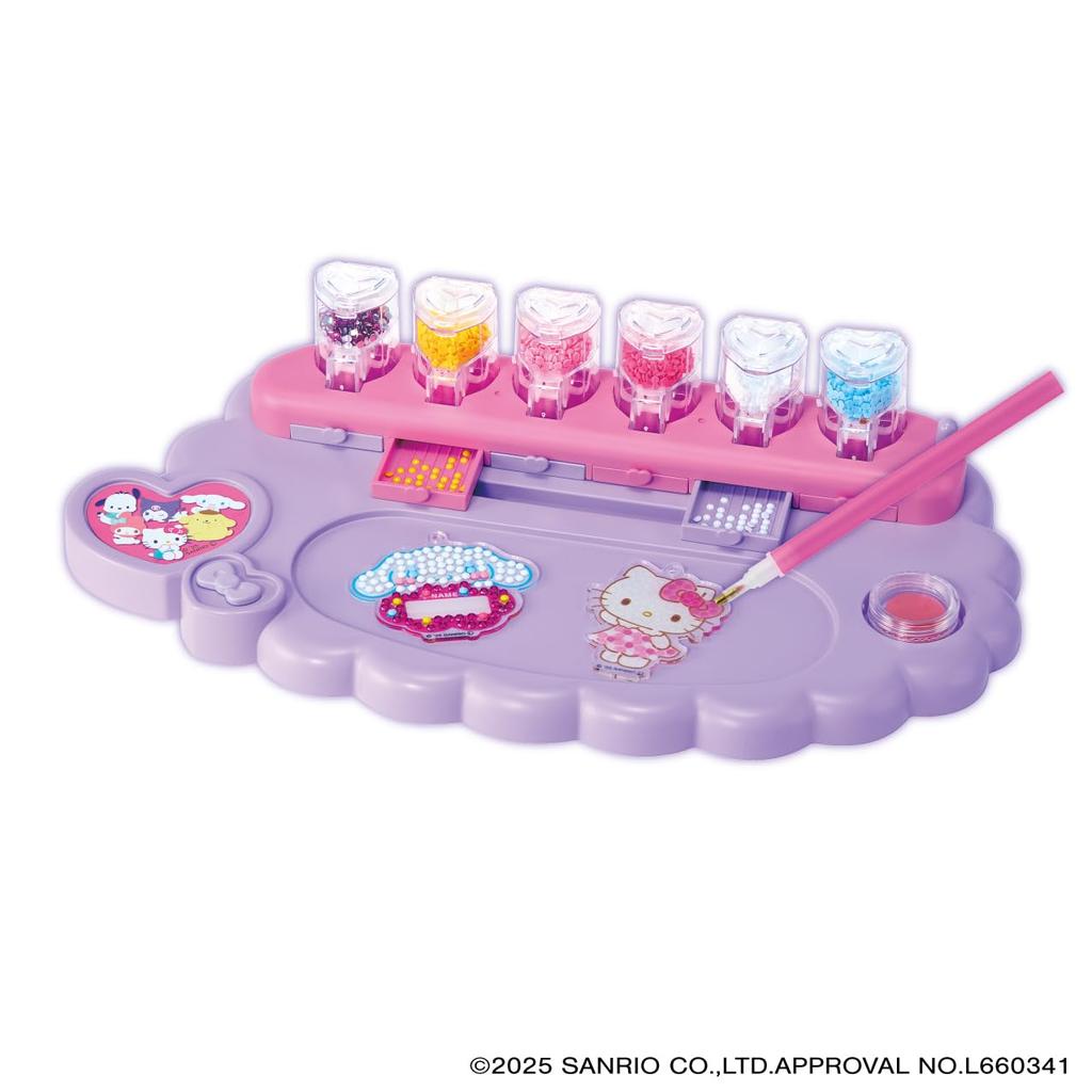 AGATSUMA Sanrio Characters DIY Sparkly Decorative Bead Maker (Ages 6 and Up)