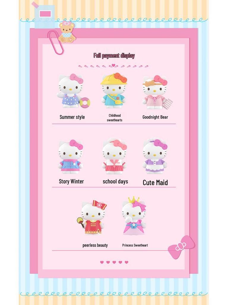 Hello Kitty Dress-up Diary: Kitty Cat Celebrity Figurine