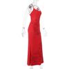 Spring Sexy Dress Women's Socialite Ethos Elegant Slim-fit Hot Drill Halter Dress
