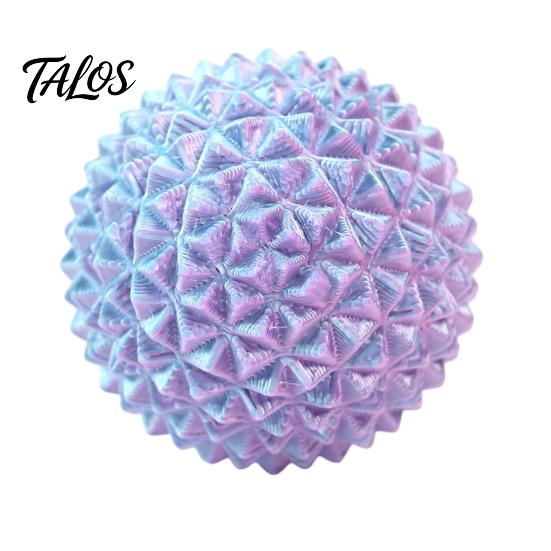 Sensory Spiky Ball 3D Printed Toy, Stress Relief Mini Textured Ball, Desk Reliever Massage Decompression Toy for Home Office School Anxiety