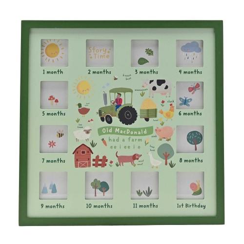 Feiern Old MacDonald Mein erstes Jahr Fotorahmen