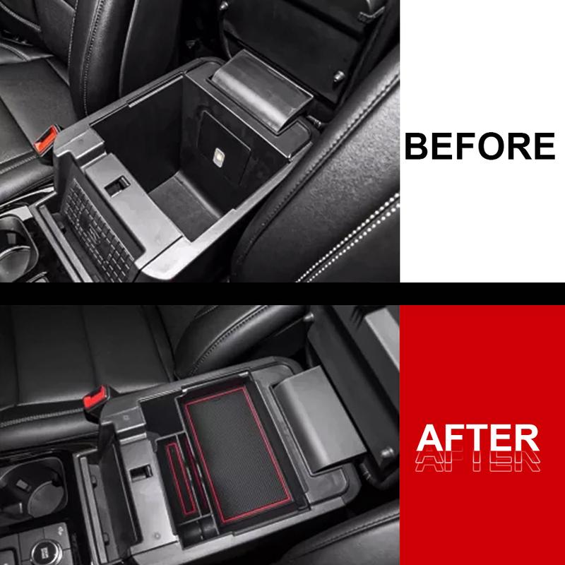 Armrest Box Storage For Ford Explorer     2024 Center Console Organizer Tray Secondary Storage Box Accessories