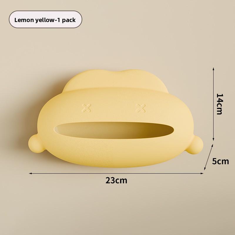 Wall-mounted Household Kitchen Bathroom Toilet Waterproof and Antifouling Garbage Bag Storage Box