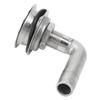 Marine Flush Mount Fuel Gas Tank Vent 316 Stainless Steel Vent Hose Fitting 90 Degrees  Connector 16mm