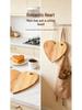 Heart-Shaped Acacia Wood Multi-Functional Cutting & Cheese Board