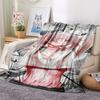 1PC Call of the Night Print Flannel Blanket, High Quality All Seasons, Home Decor, Warmth and Comfort, Perfect for Christmas Gifts