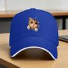 Spring Funny Style Cat Baseball Cap Outdoor Sports Yk Cute Design Sun Hip Hop Hats Women Unisex Sunscreen Baseball Caps