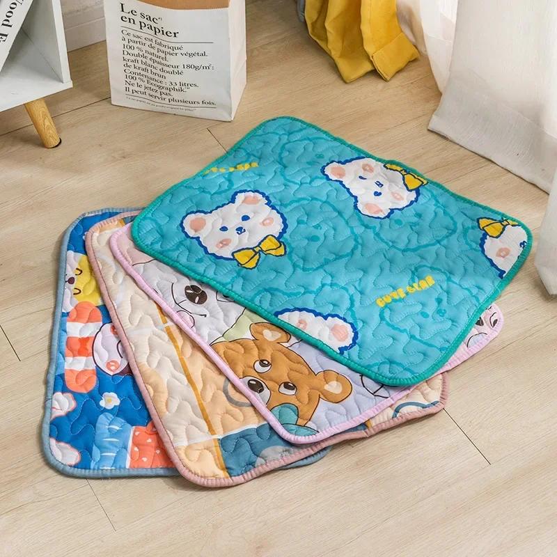 Four Seasons Washable Reusable Pet Mat Multi functional Slip Resistant Soft Pet Sleeping Mat For Dog Indoor Pet Sleeping Supplie