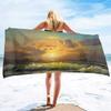 Oversized Ocean Beach Towel,Lightweight Microfiber Clearance Blanket,Quick Dry Sand Free Towel,Pool Swimming Bath Travel Towels