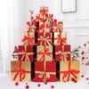 Festive Gift Box Display: Christmas & New Year Decor for Store Windows & Scenes