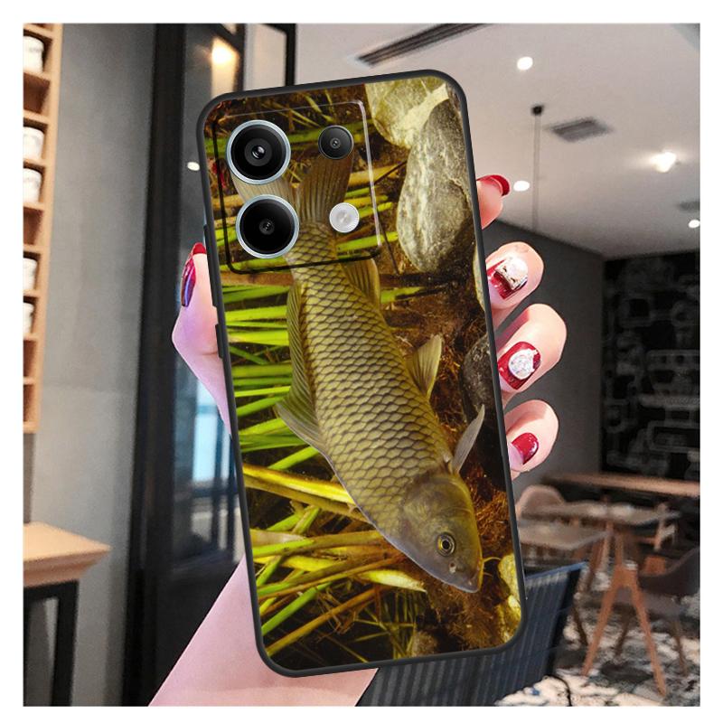 

CARP FISH FISHING Case For Xiaomi Redmi Note 11 9 10 12 13 Pro Plus 12S 11S 10S 9S Redmi 12 10C 12C 13C Cover Redmi Note 11 Pro