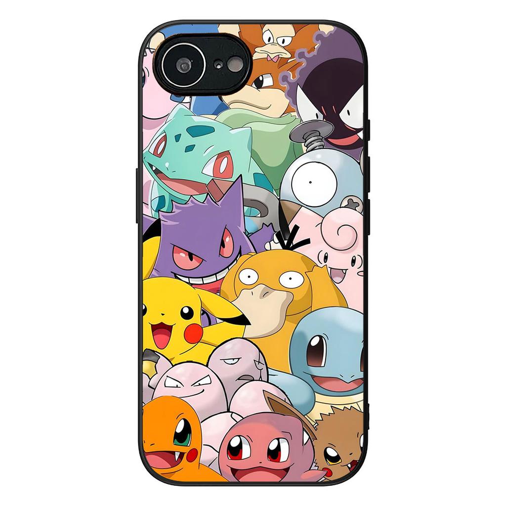 Comics P-Pokemons GO Gengar P-Pikachus Phone Case for Samsung Galaxy Note 20 9 10 S8 S10 Lite S9 Plus A54 A53 A21S S10E A17