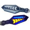 Honda Cbr600Rr Cbr954Rr Cb1000R Cbr1000Rr Cbr1100Xx İçin Çift Taraflı Akan Motosiklet Sinyal Lambası.