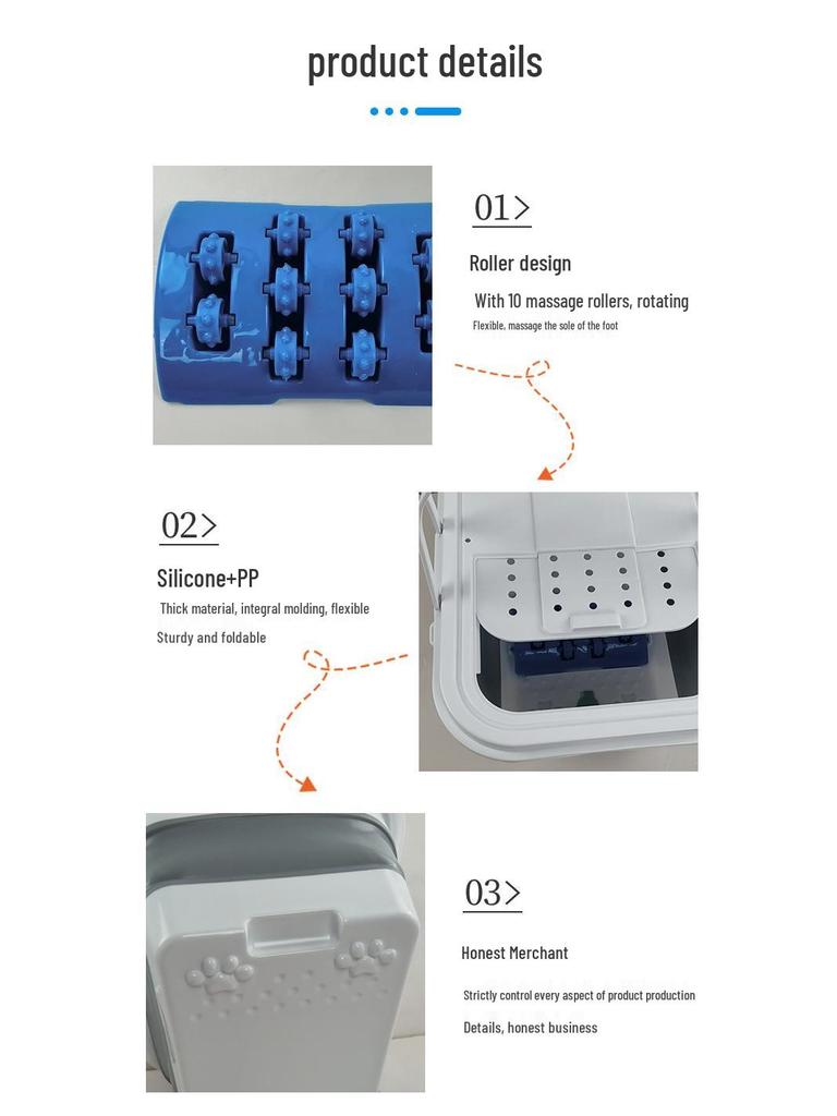 Insulated Folding Foot Bath with Lid - Portable Soak, Storage, and Fishing Bucket