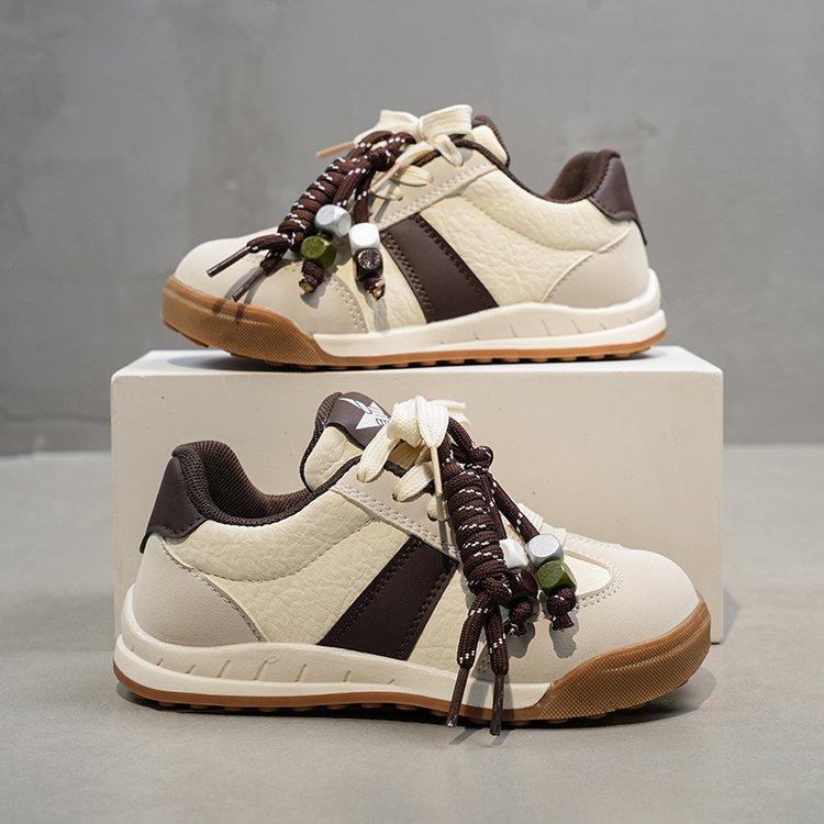 

Children s sports shoes 2025 spring and autumn new girls Forrest Gump shoes soft sole boys running shoes children versatile casual shoes 36 yards inner length about 22.5CM хаки