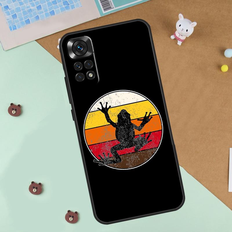 Cartoon Frogs Case For Xiaomi Redmi Note 13 14 9 10 11 12 Pro 10S 11S 12S Cover For Redmi 13C 10C 12C 14C