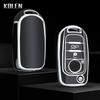 Fashion Tpu Car Flip Key Case Cover Shell Fob For Fiat Tipo Tprp Freedom 500X Doblo Argo Nuovo Grazie Key Protective Accessories